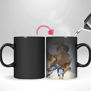 Magic Mug Color Changing With 2 Photos