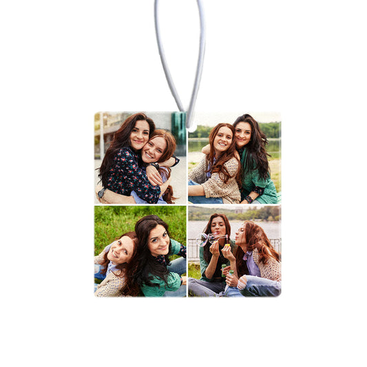 Personalized photo car air freshener