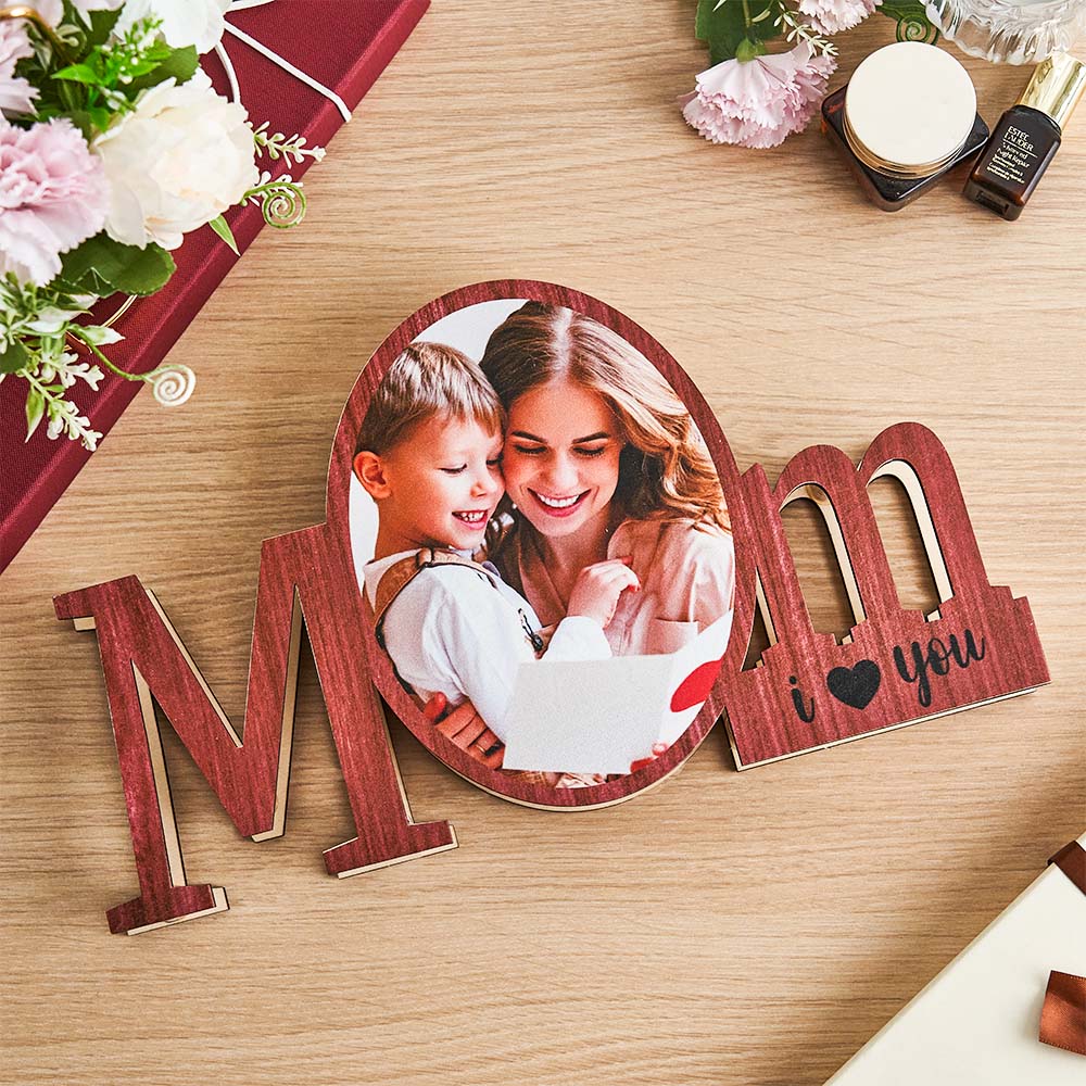 Lampe de nuit personnalisées avec photo pour mère