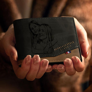 Custom Photo Engraved Wallet