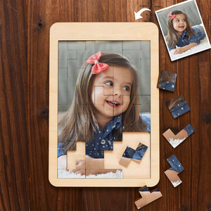 Custom Photo Puzzle Tetris Gifts for Kids
