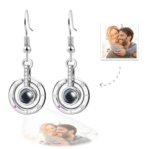 Custom Photo Projection Earring