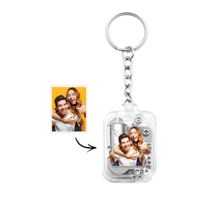 Personalized Photo Music Box Keychain