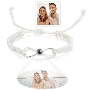 Custom Infinity Projection Photo Bracelet