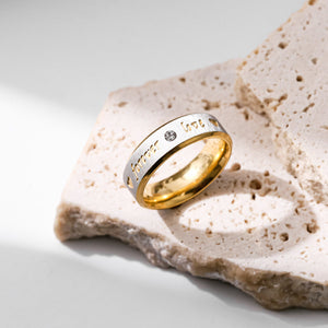 Matching Rings Couple Stainless Steel