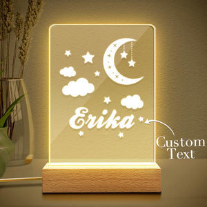 Custom Night Light For Kids Moon