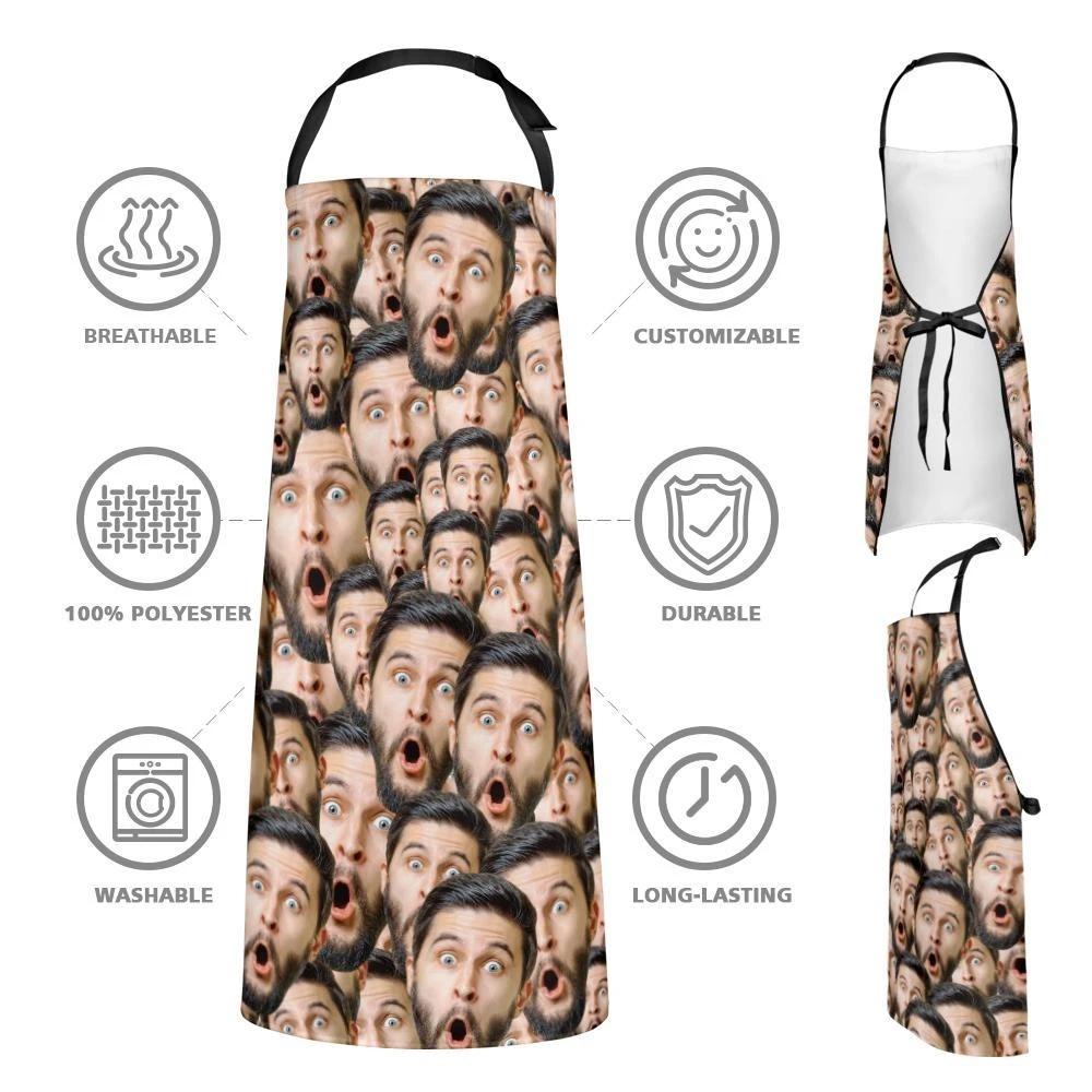 Fun, personalized kitchen aprons for women and men