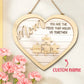 Plaque Puzzle personnalisé pour Maman