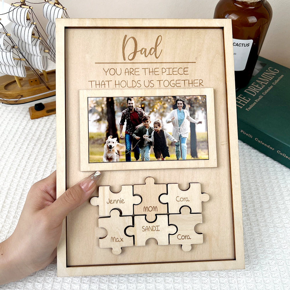 Plaque puzzle Photo personnalisé
