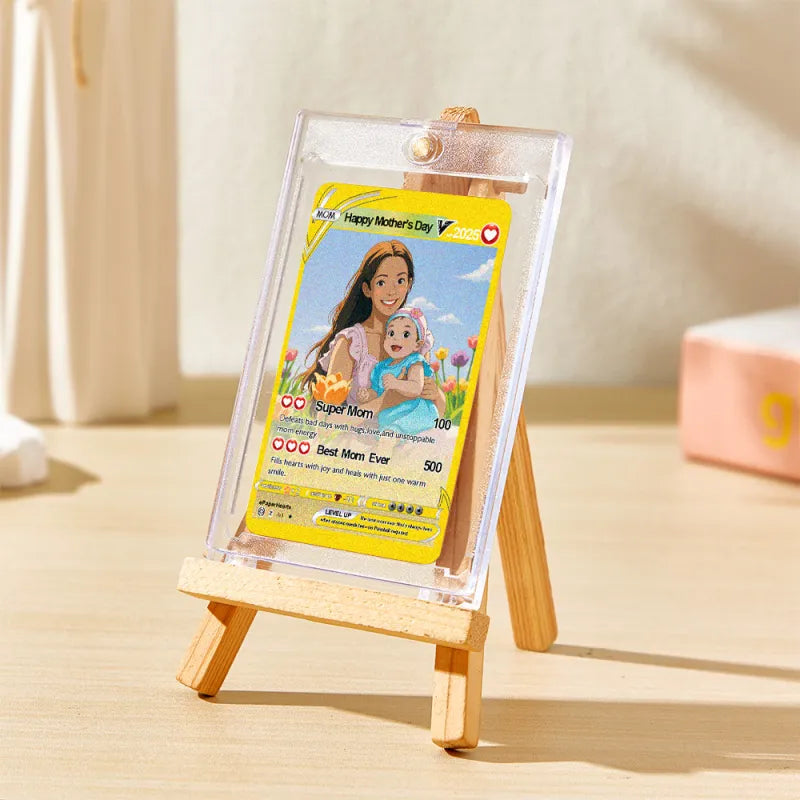Personalized Pokémon card for Mother's Day
