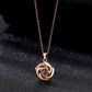 925 sterling silver necklace with personalized photo projection