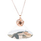 925 sterling silver necklace with personalized photo projection