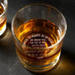 Verre à whisky personnalisé « Je promets d'être toujours à tes côtés »