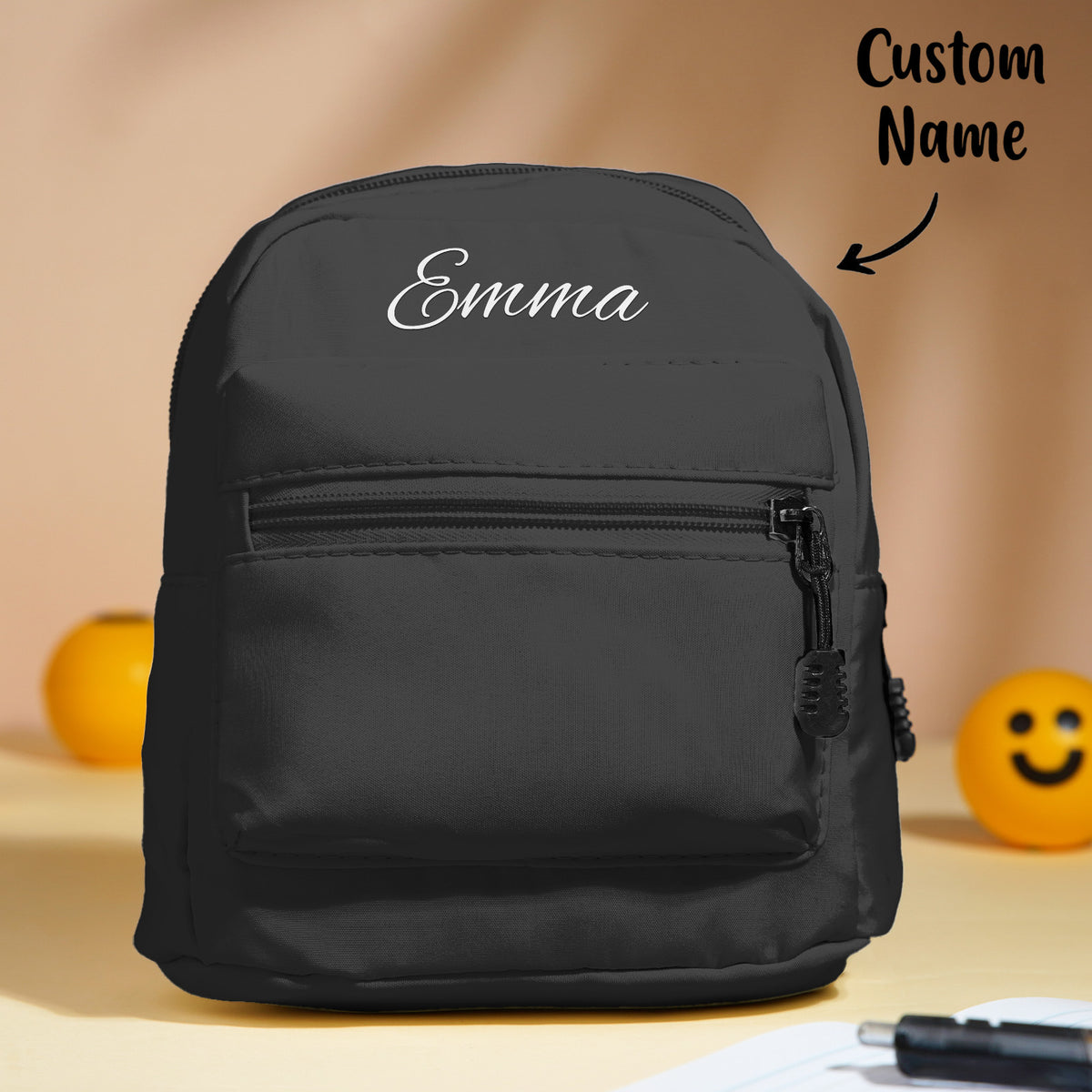 Mini sac à dos personnalisé avec nom, Cadeau pour enfants