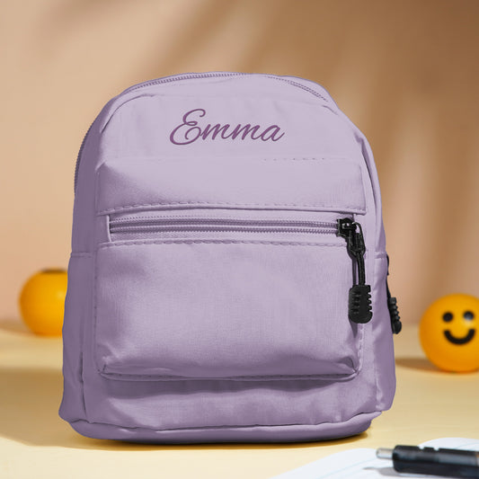 Personalized mini backpack with name, Gift for children