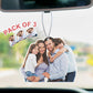 Désodorisant photo personnalisé pour voiture