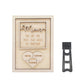 Plaque puzzle personnalisée « Maman »