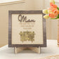 Personalized puzzle plaque for mom