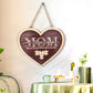 Plaque puzzle personnalisée en forme de cœur pour maman 2