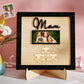 Plaque Puzzle  personnalisé avec photo gravée