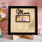 Plaque Puzzle  personnalisé avec photo gravée