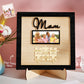 Plaque Puzzle  personnalisé avec photo gravée