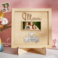 Plaque Puzzle  personnalisé avec photo gravée