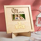 Plaque Puzzle  personnalisé avec photo gravée
