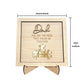 Plaque puzzle personnalisé pour Papa