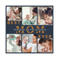 Personalized duvet cover with photo collage