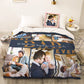 Personalized duvet cover with photo collage