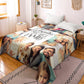Personalized duvet cover with photo collage
