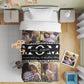 Housse de couette personnalisé avec collage photo pour lit simple 2