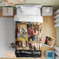 Housse de couette personnalisé avec collage photo pour lit simple 2