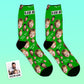 Cadeaux pour la fête des pères : chaussettes personnalisées avec visage ''Fun''