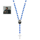 Personalized rosary with photo and cross 