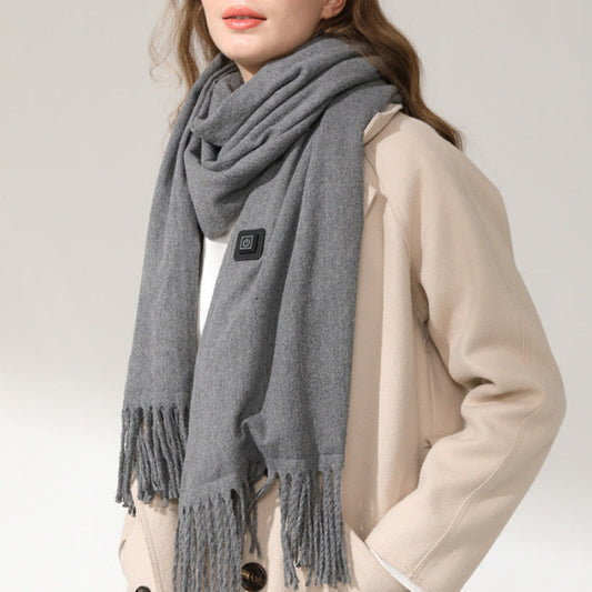 USB rechargeable heated scarf