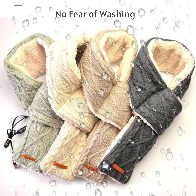 USB rechargeable heated scarf