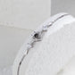 Bracelet à projection  personnalisé en forme de cœur et nœud papillon en argent sterling 925