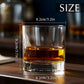 Verre à whisky personnalisé « Je promets d'être toujours à tes côtés »