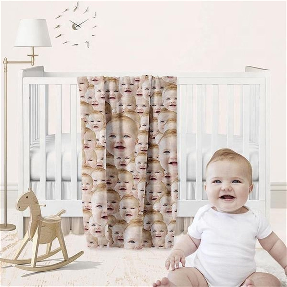 Personalized Fun Blanket with Face