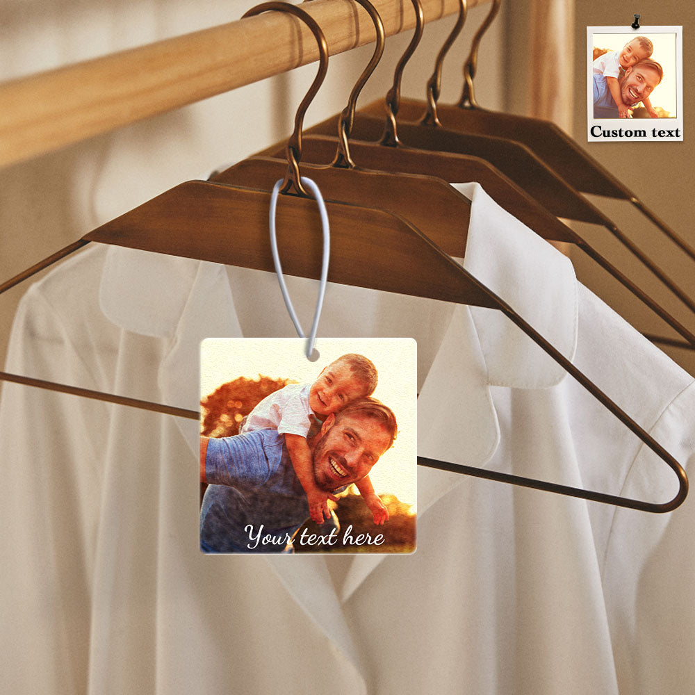 Désodorisant de voiture photo personnalisé